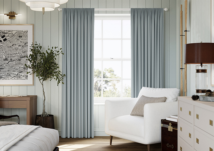Stamford, Azure - Made to Measure Curtains - Image 3